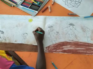 Coller 2 feuilles pour se donner de l'espace